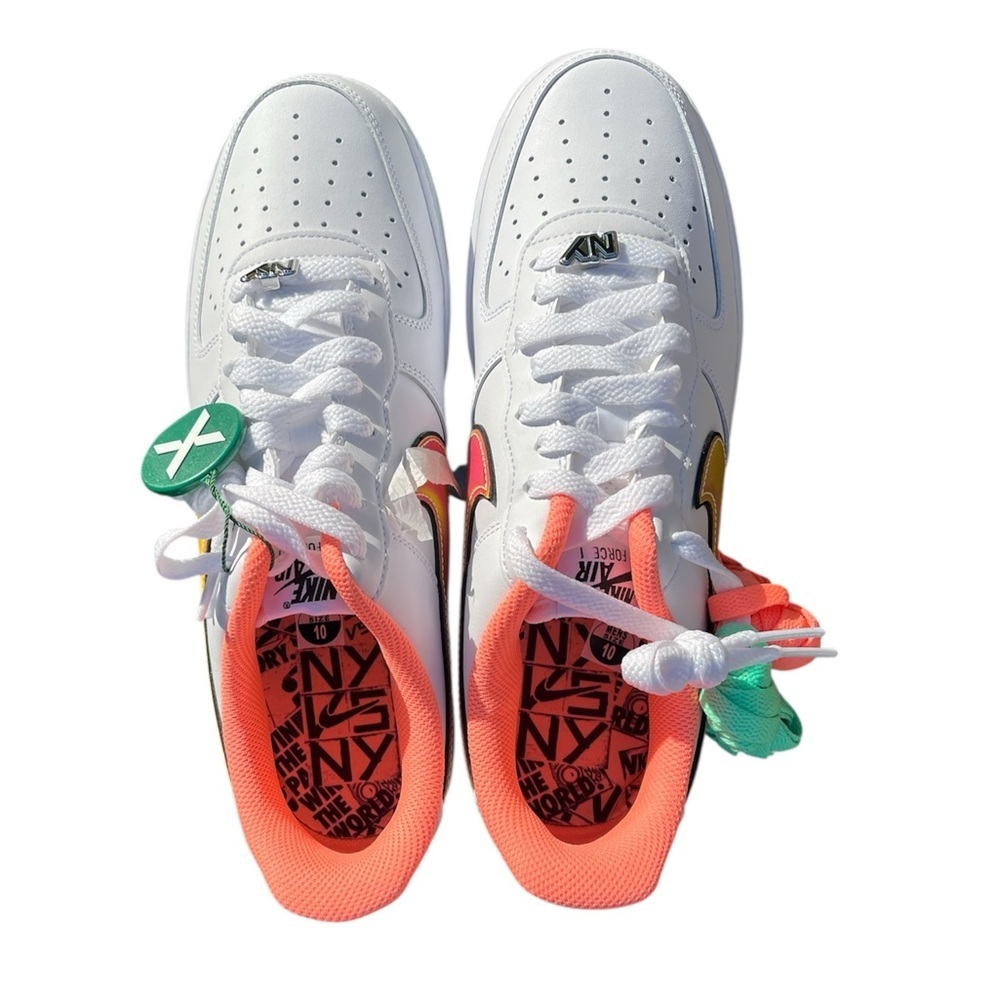 NWT Women’s Air Force One Multiethnic Color Low-Tops Size 11.5 - Picture 2 of 7